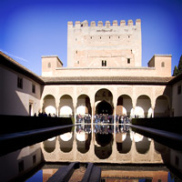 La Alhambra palace in Granada